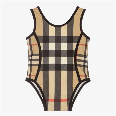 maillot de bain burberry bebe|Maillots de bain pour fille .